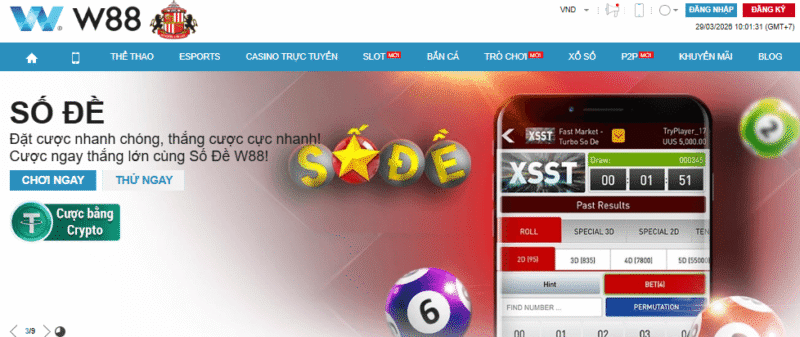 xổ số w88